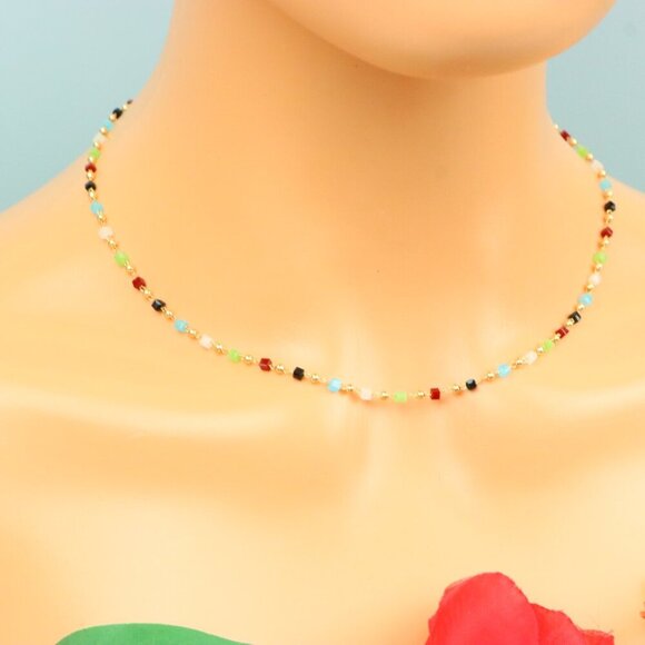 Delicate & Contemporary Necklace Chain, A Lovely Choice for Women, EVCH1411 - Picture 4 of 11